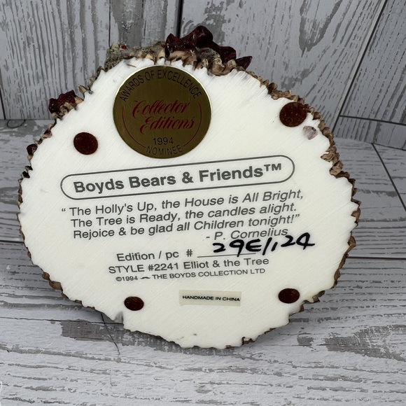 Boyds Bears And Friends Collectibles Multicolor Bearstone Collection Decor Retro - Picture 10 of 16